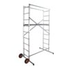 Echafaudage roulant de jardin tout terrain 1,7m/3,7m en aluminium Hailo HobbyStep H4 Jardin