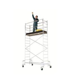 Echafaudage Roulant Acier Junior 200 2,80M Plancher Comabi 3140028