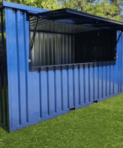 Container bar démontable 4 x 2 mètres XL, 13 pieds