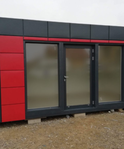 Container box bureau-shop aménagé